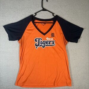 MLB Genuine Merchandise By Campus Lifestyle Women‎ Plus Size 2XL Detroit Tigers